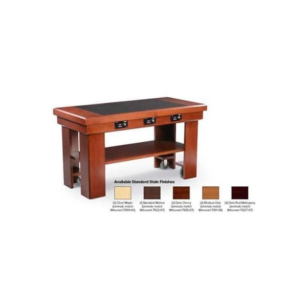 Vollrath Co Vollrath Induction Buffet Table, 7552382, Dark Cherry, 76" X 30" 7552382 - main